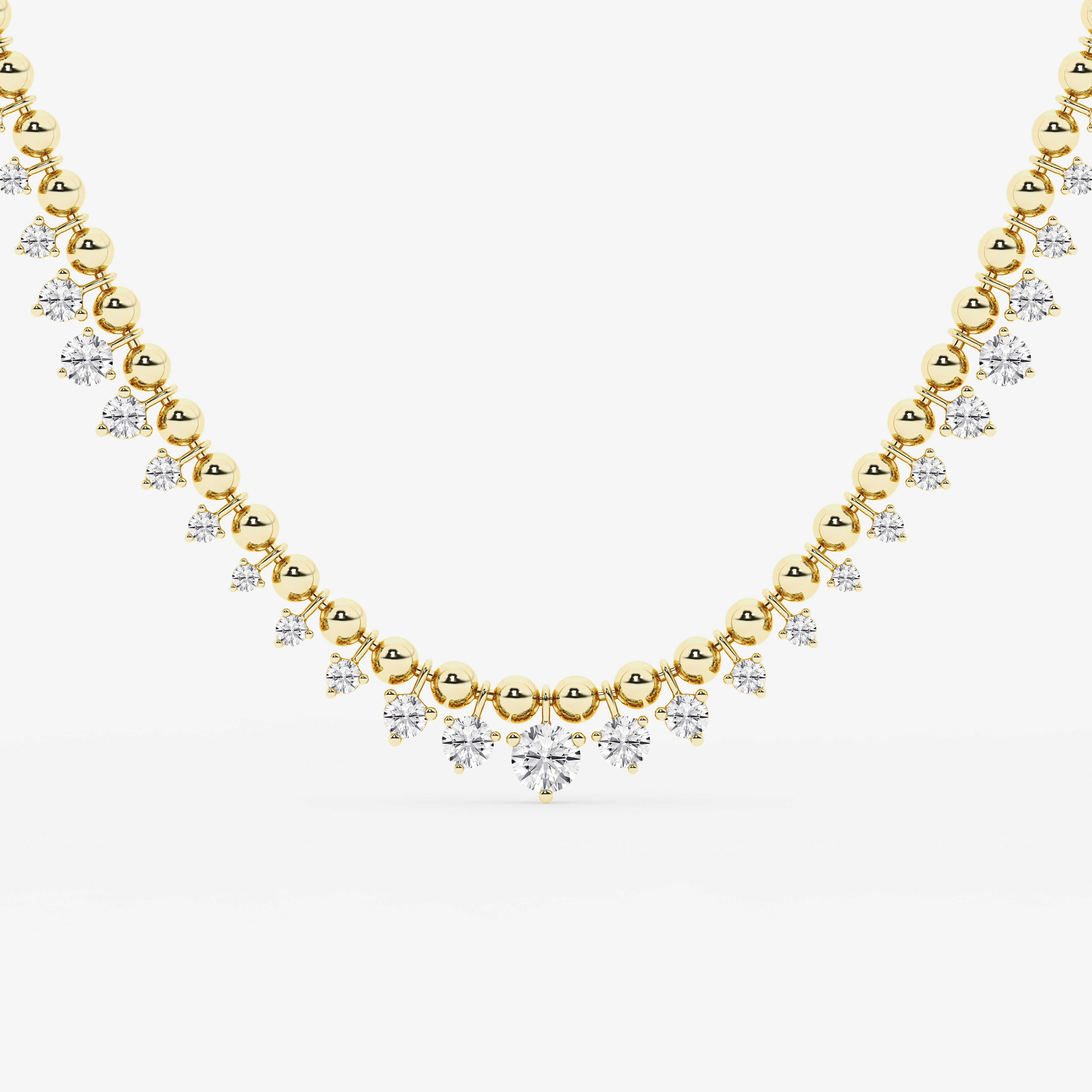 Design ID 12550 - Truly Custom 2 1/8 ctw Round Lab Grown Diamond Fashion Necklace