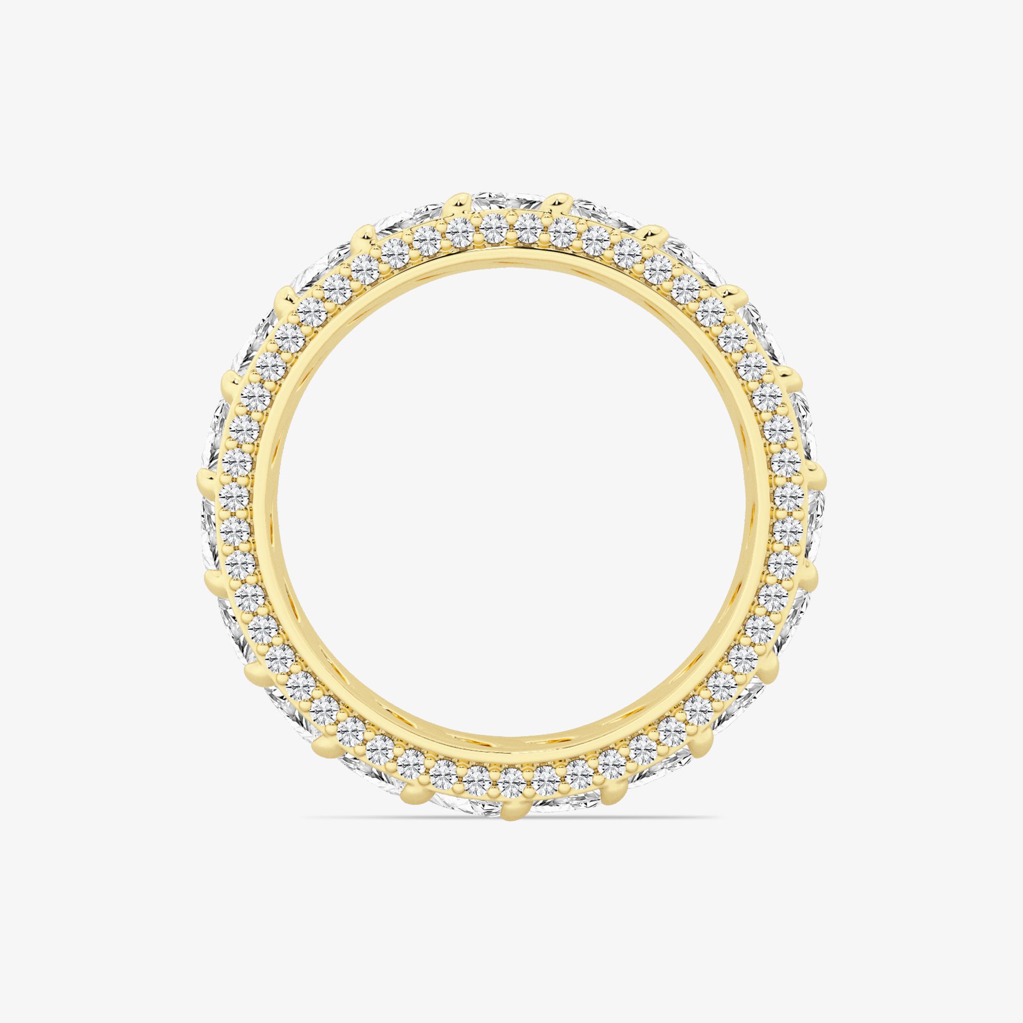 Design ID 4956 - Truly Custom 3 1/2 ctw Marquise Lab Grown Diamond Eternity Band