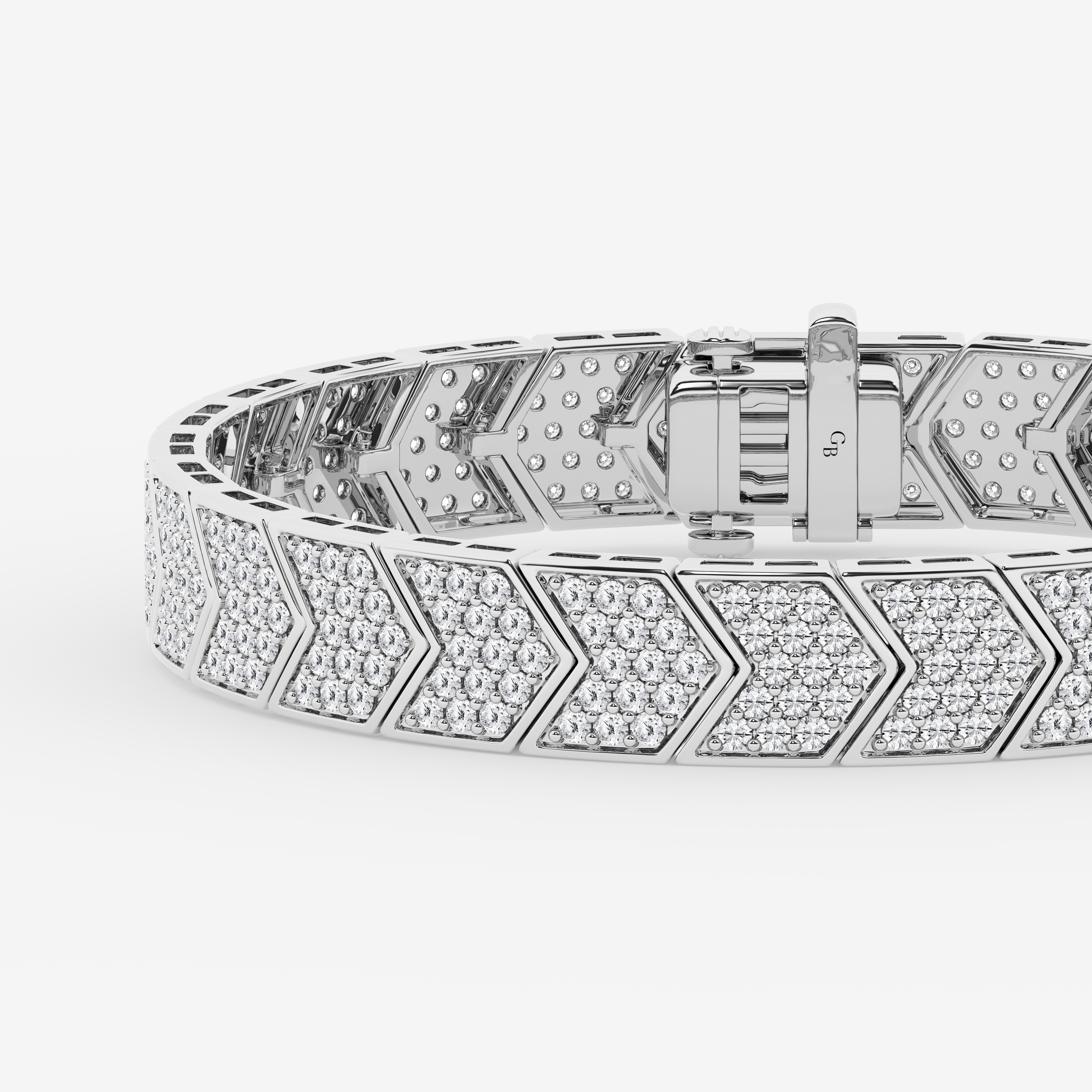Design ID 9571 - Truly Custom 5 1/2 ctw Round Lab Grown Diamond Fashion Bracelet