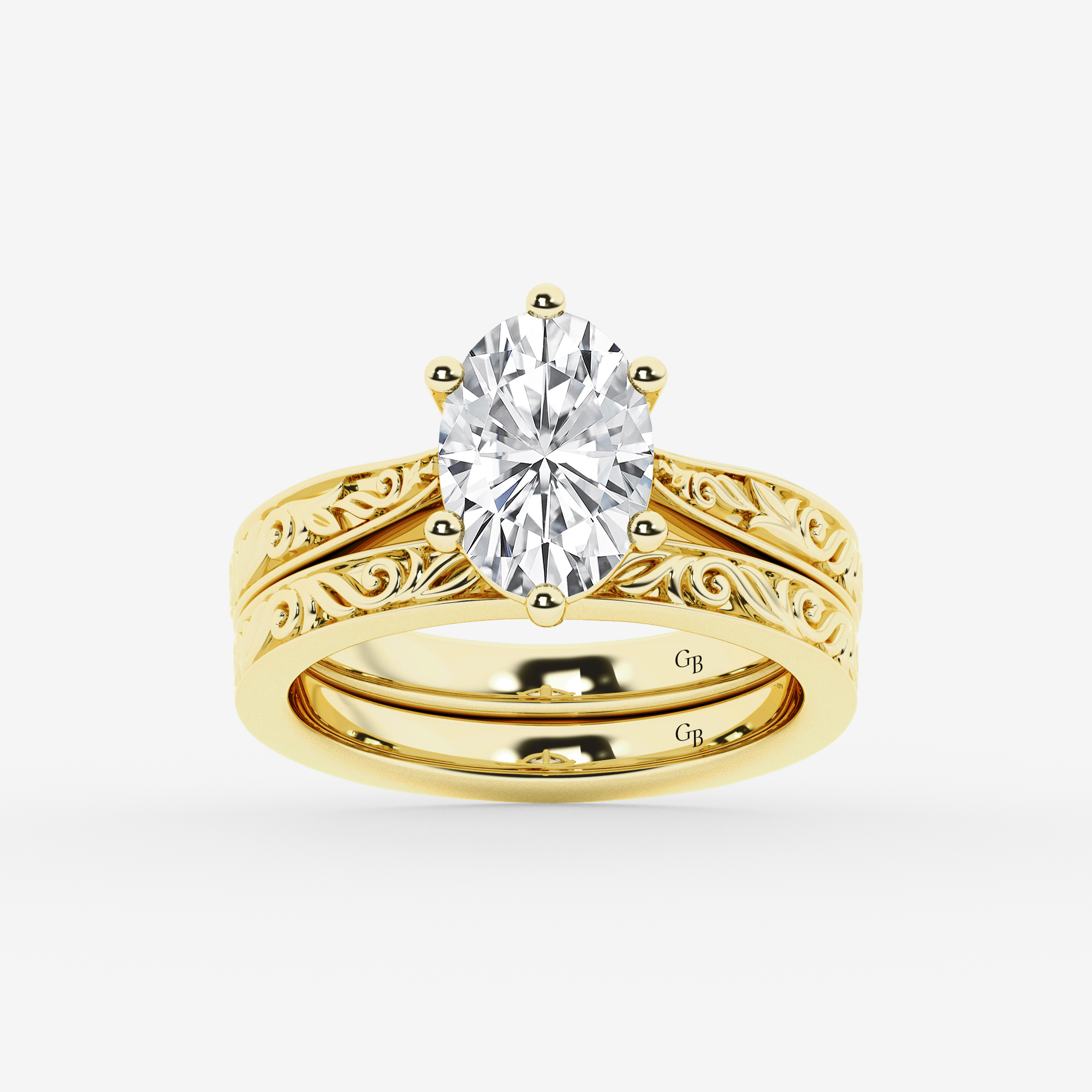 Design ID 10701 - Truly Custom 2 ctw Oval Lab Grown Diamond Solitaire Engagement Ring