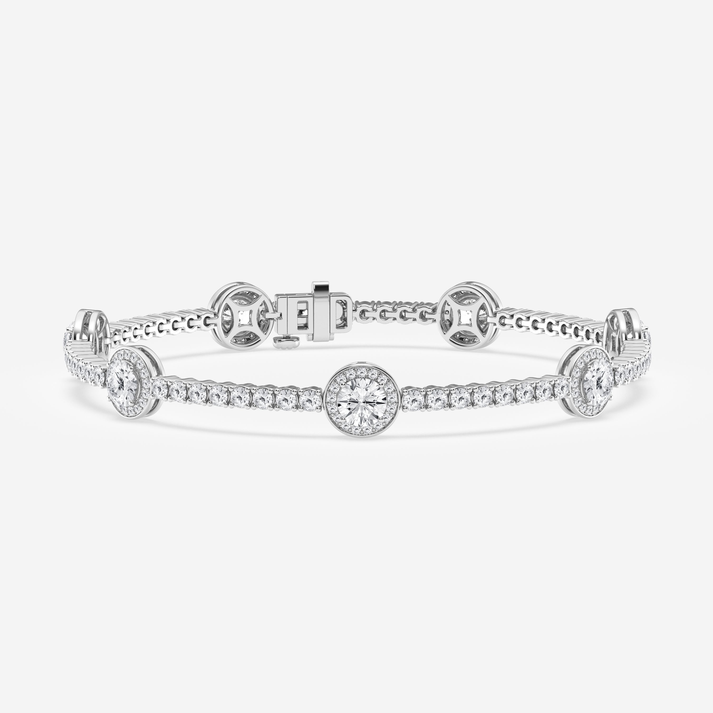 Design ID 3959 - 7+ ctw Truly Custom Bracelet