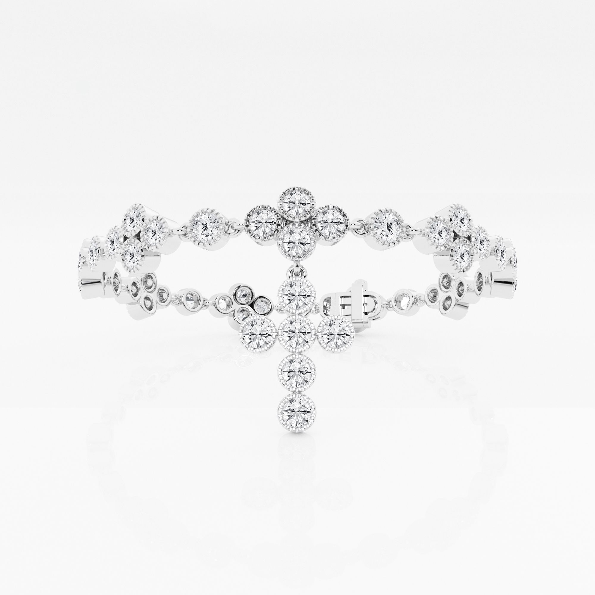 Design ID 4797 - Truly Custom 5 ctw Round Lab Grown Diamond Fashion Bracelets