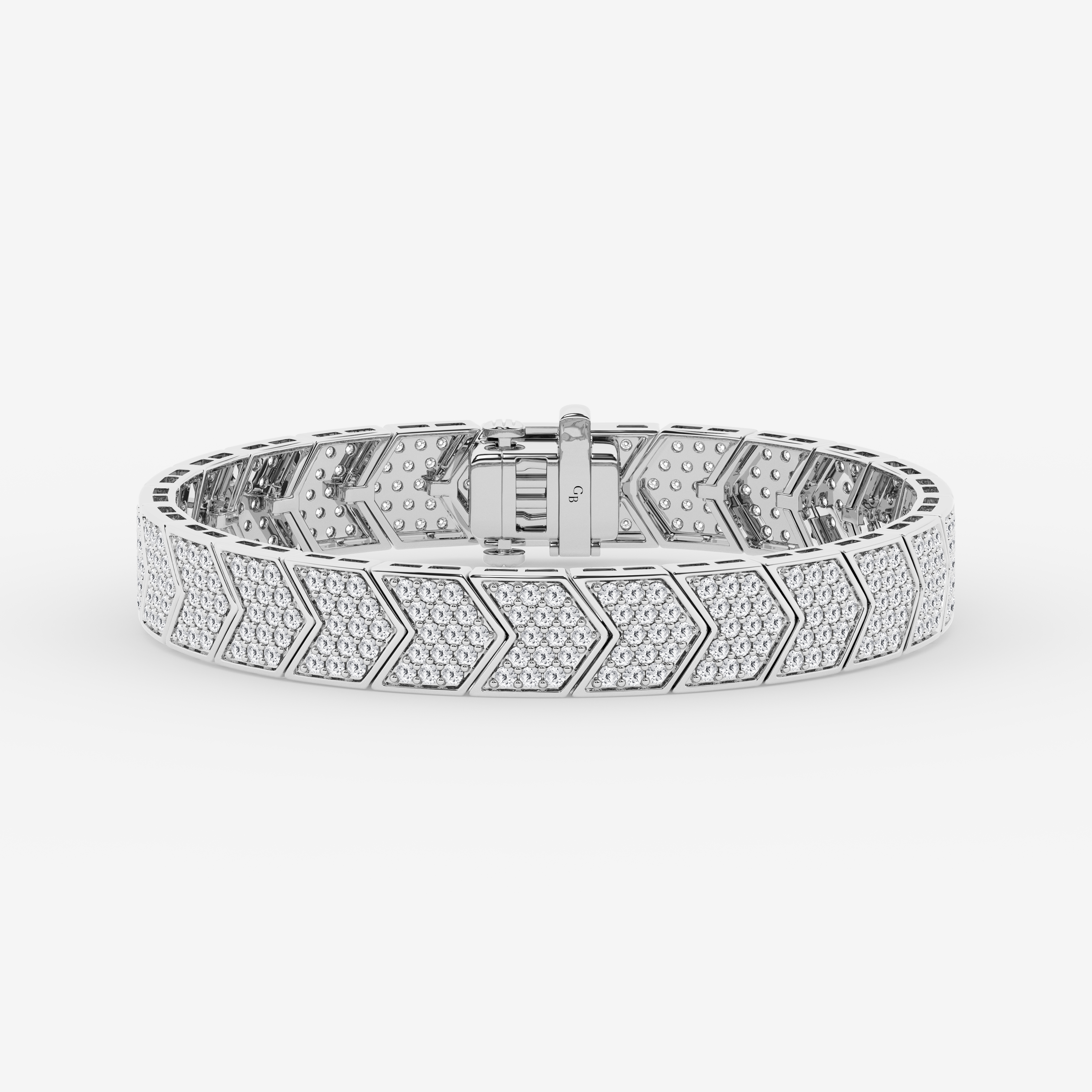 Design ID 9571 - Truly Custom 5 1/2 ctw Round Lab Grown Diamond Fashion Bracelet