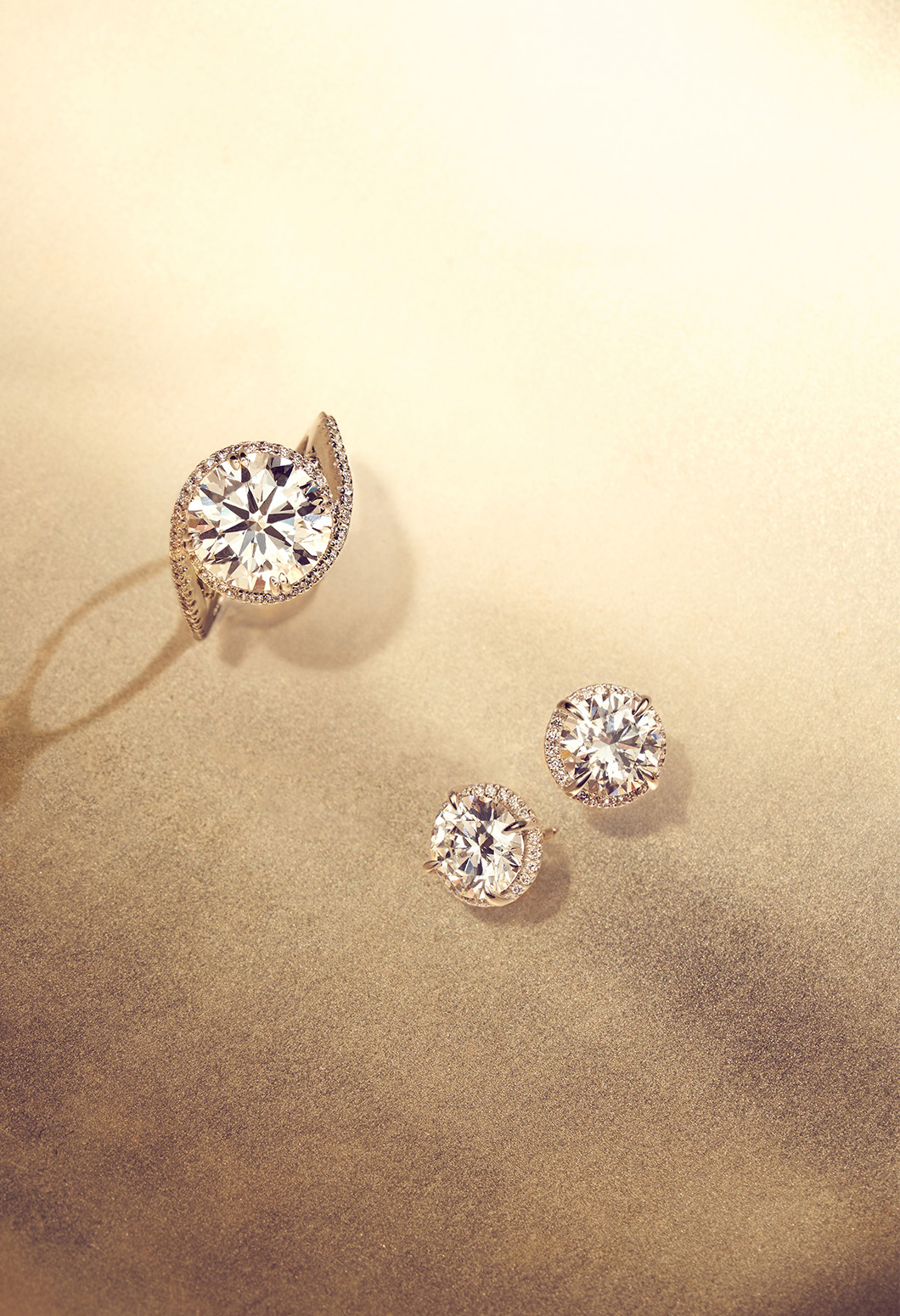 Part of a Pair, One of a Kind: Perfectly Matched Yellow-Diamond