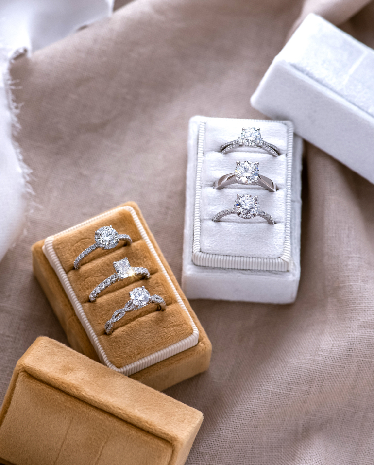 Pre-Designed Engagement Rings