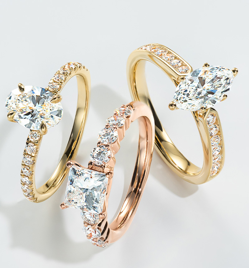 Solitaire with Side Stones