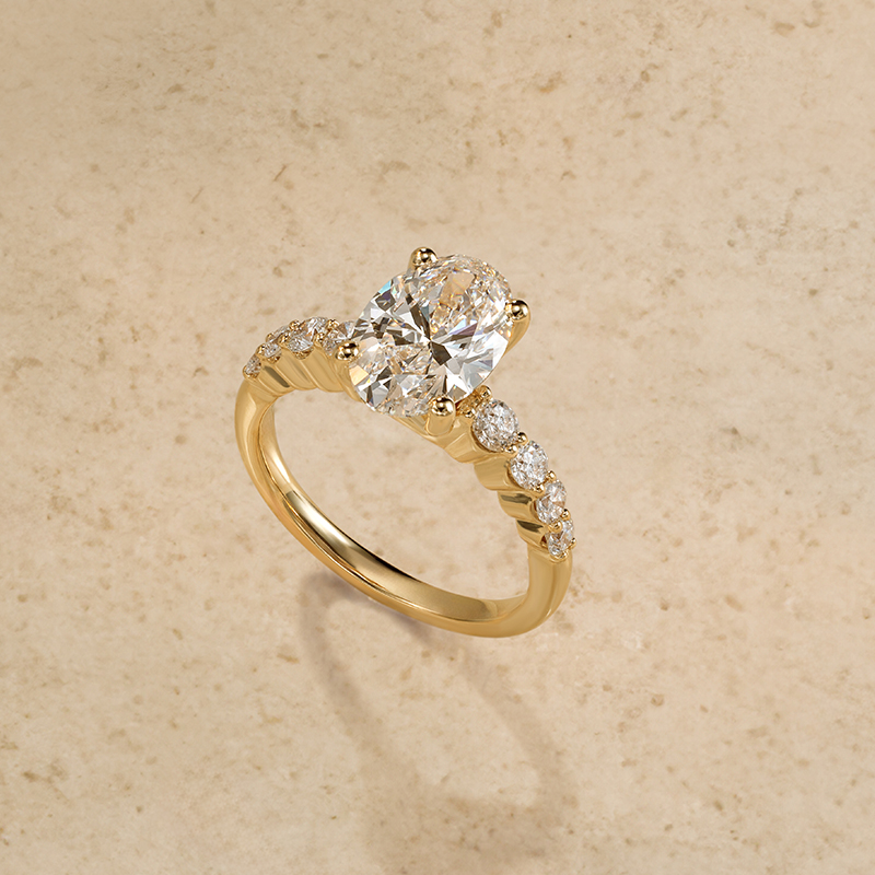 Part of a Pair, One of a Kind: Perfectly Matched Yellow-Diamond