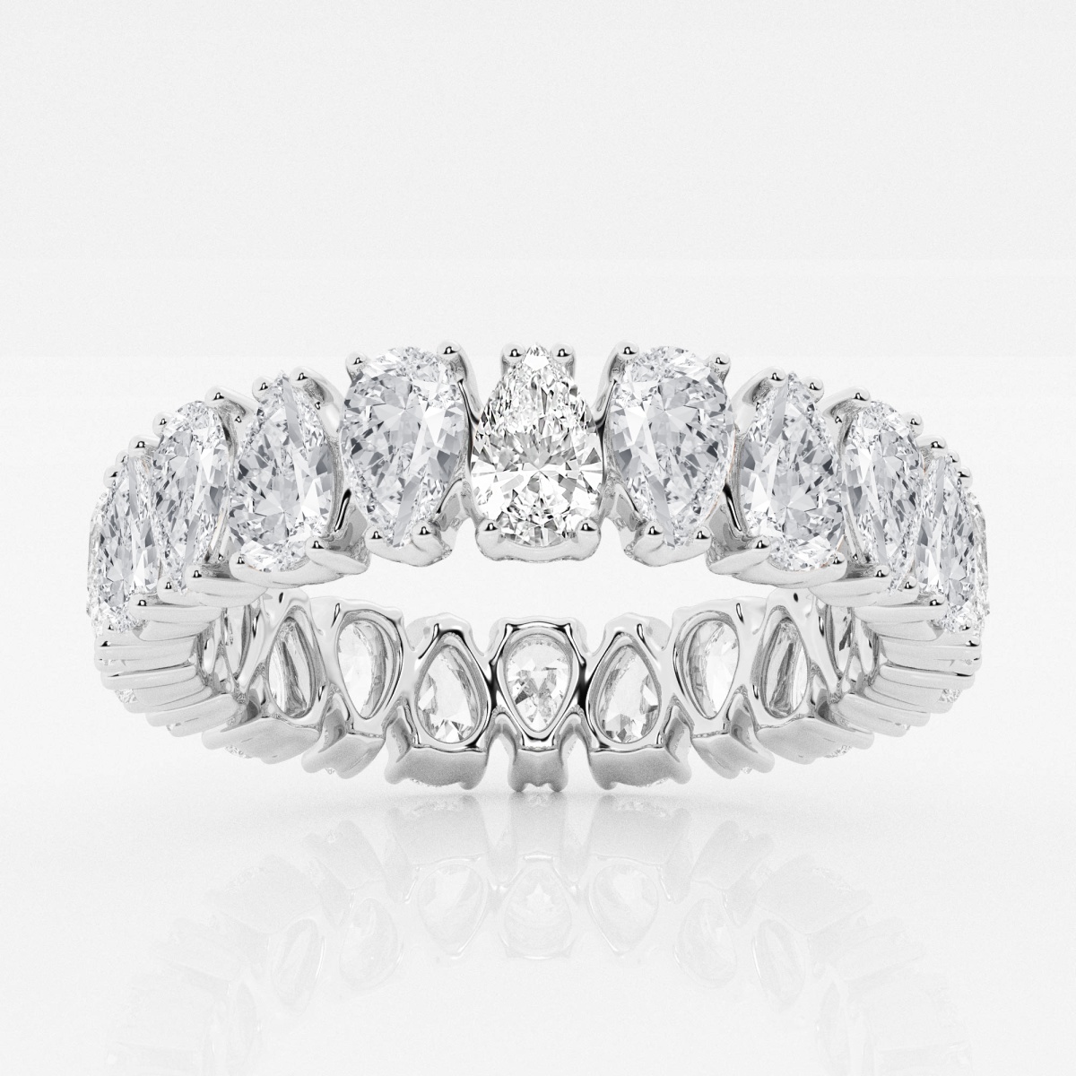 Or & Elle | Sans Cesse Pear Eternity | Diamond Ring