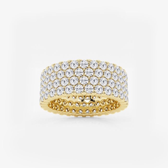 lab grown diamond anniversary band