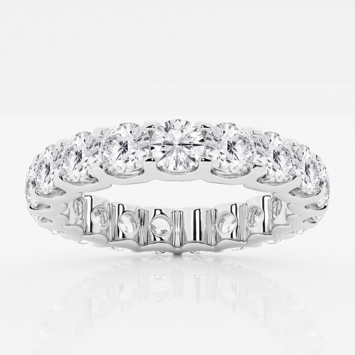 Women's 3.5ct Diamond Wedding Band Ring