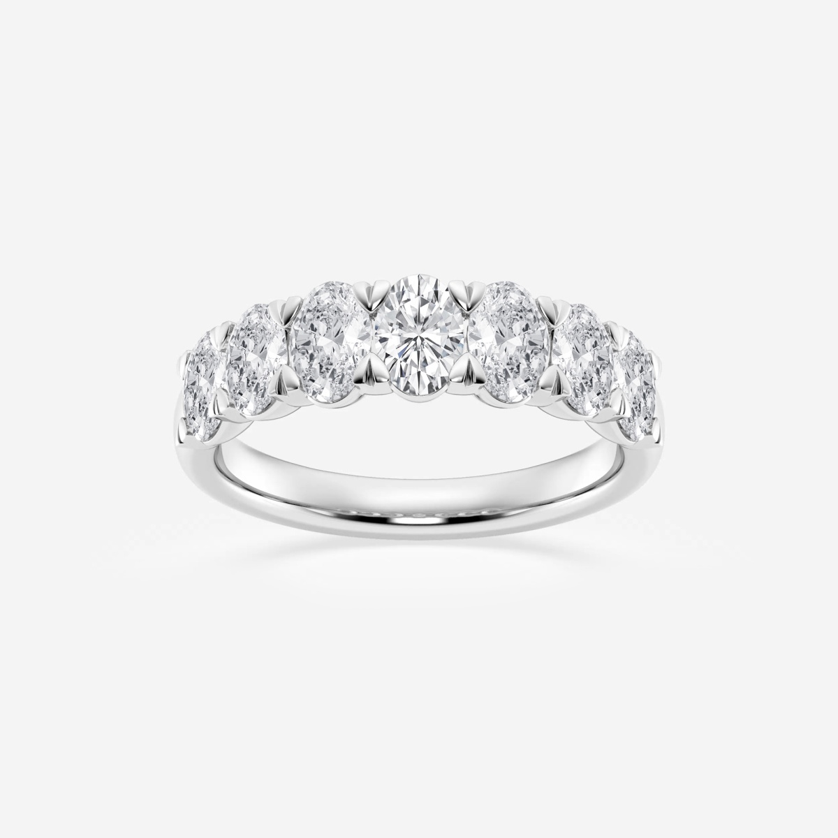 Deborah 2 ctw Oval Lab Grown Diamond Seven-Stone Anniversary