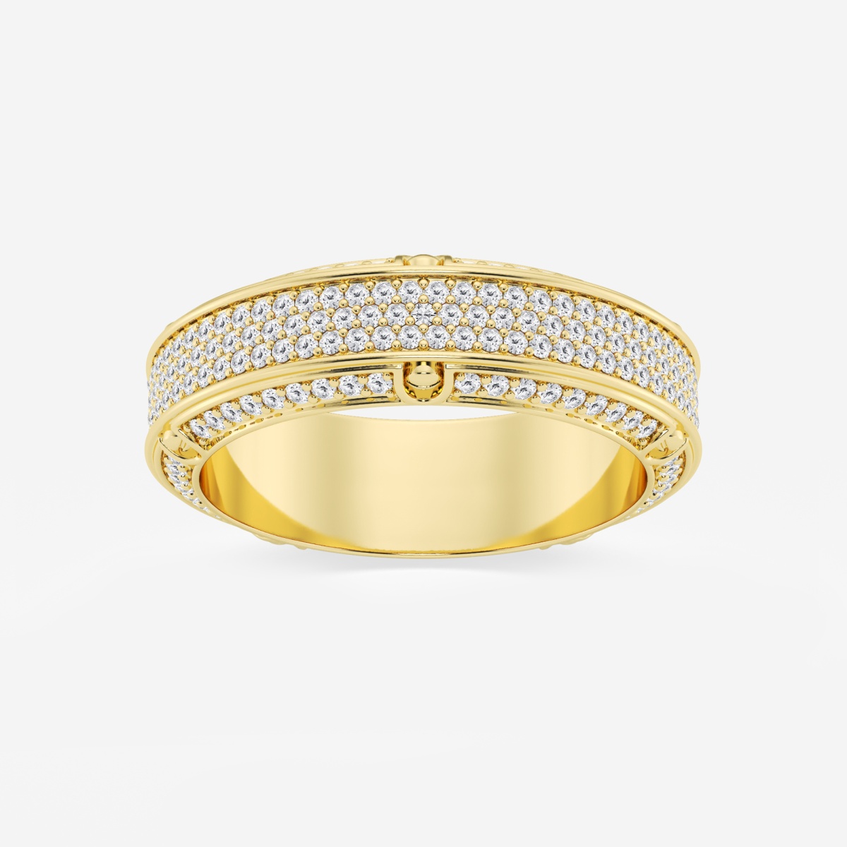 1 1/3 ctw Round Lab Grown Diamond Eternity Band - 6.5mm