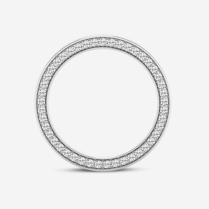 Additional Image 1 for  7/8 ctw Round Lab Grown Side Diamond Eternity Band - 4mm Width