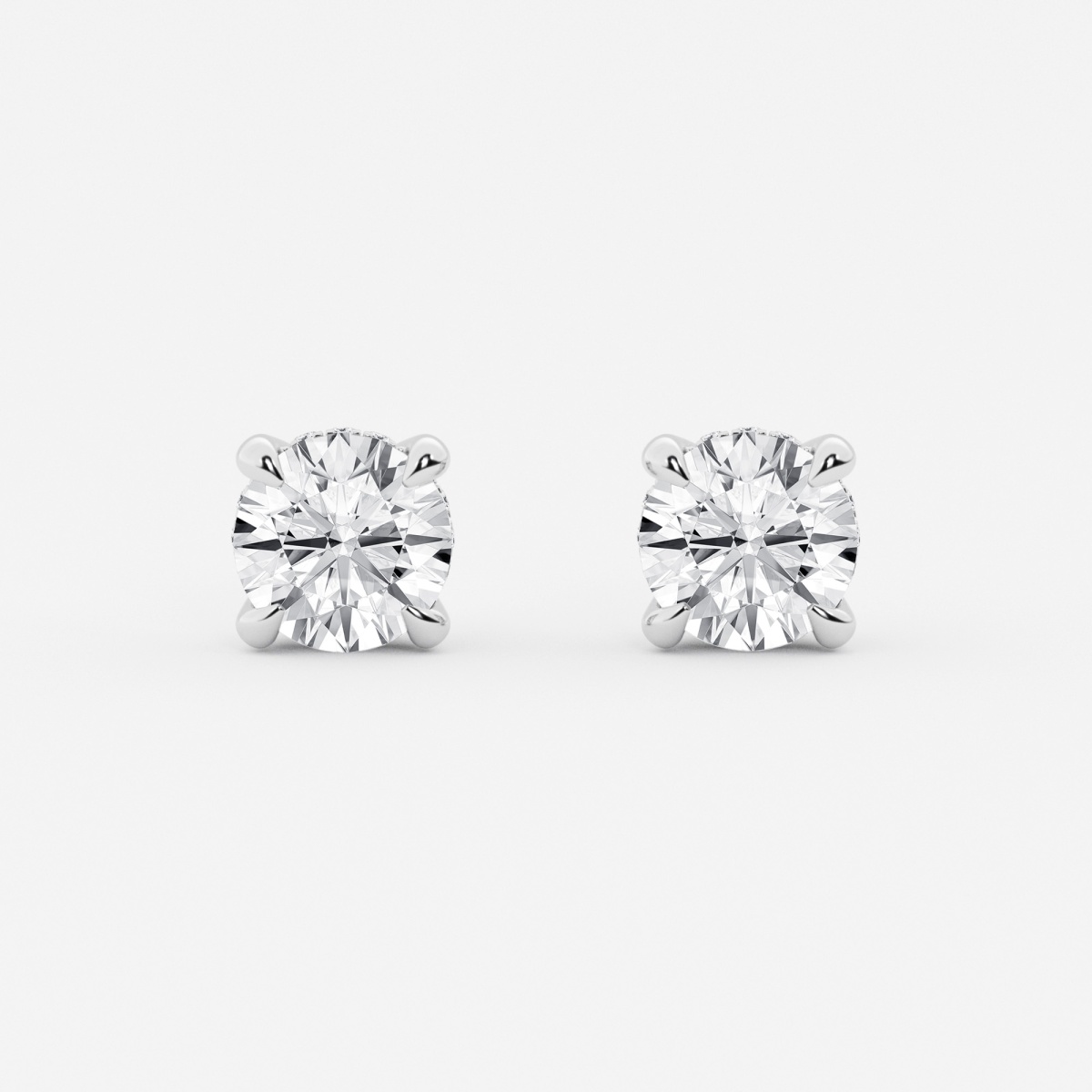 【HYERES LOR】24FW★ Lab Diamond NEW Halo Earrings M 14K HYERES LOR】24FW☆ Lab Diamond NEW Halo Earrings S 14K