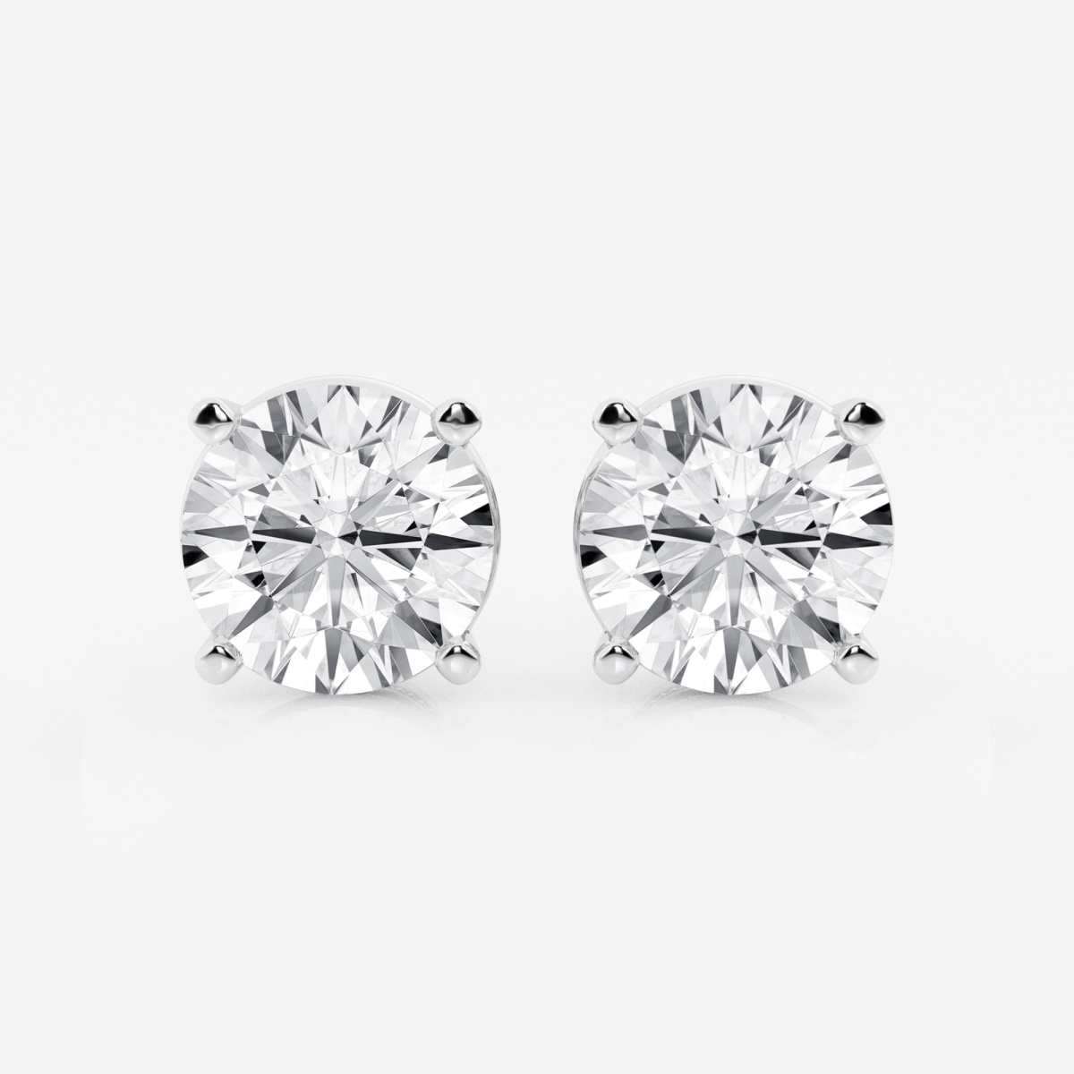 【美品】ALBIT GFD-1 Lab Grown Diamond Single Stud Earring Round 0.90 ct. tw