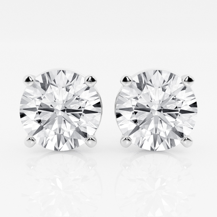 10 ctw Round Near-Colorless (G-H) Lab Grown Diamond Certified Stud Earrings
