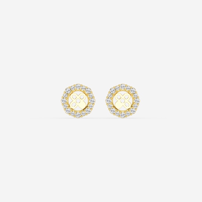 Curved Lab-Grown Diamond Earring Jackets (1 CTW) - Soha Diamond Co.™