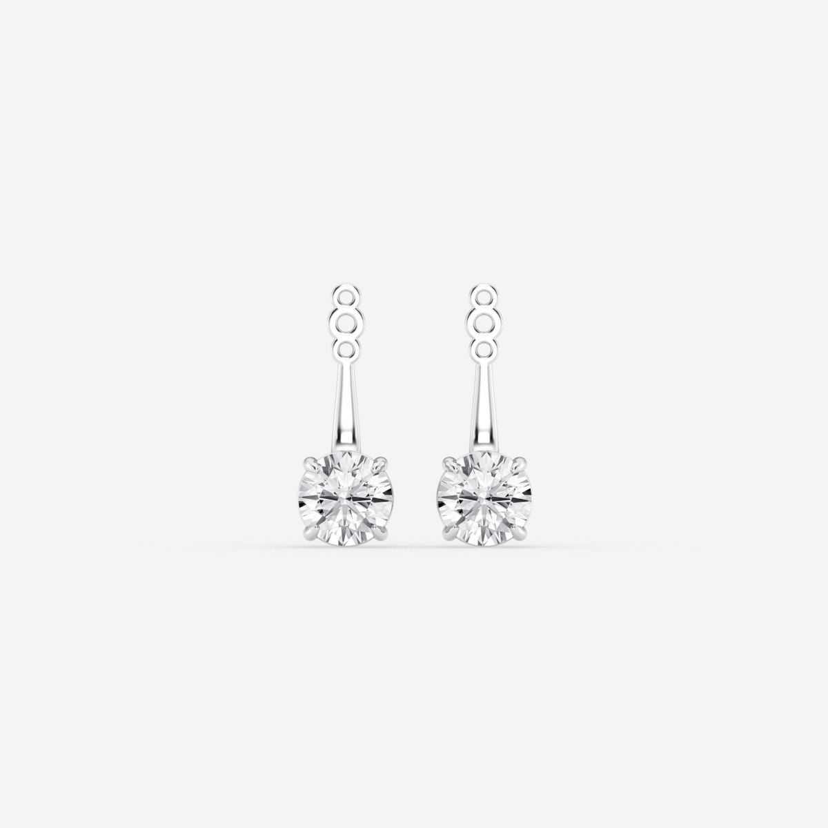 Diamond drop clearance earring jackets