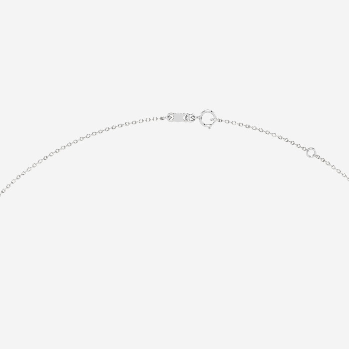 Additional Image 2 for  6.5 - 7.0 mm Cultured Freshwater Pearl and 1/8 ctw Lab Grown Diamond Lariat Fashion Necklace