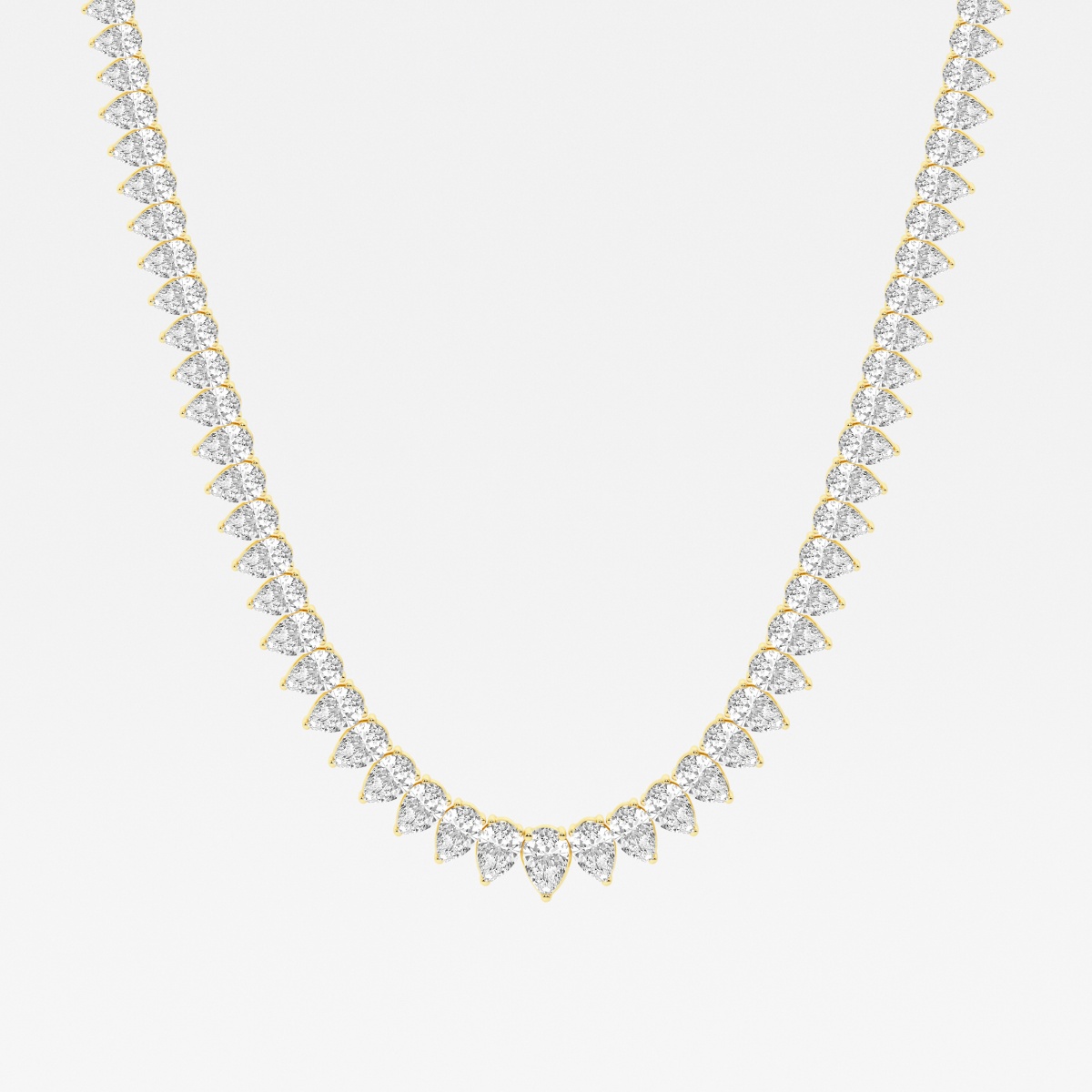 16 diamond deals tennis necklace