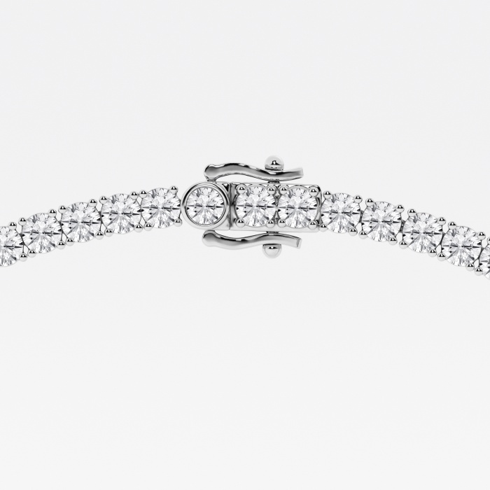 Additional Image 2 for  24 ctw Round Lab Grown Diamond Riviera Necklace