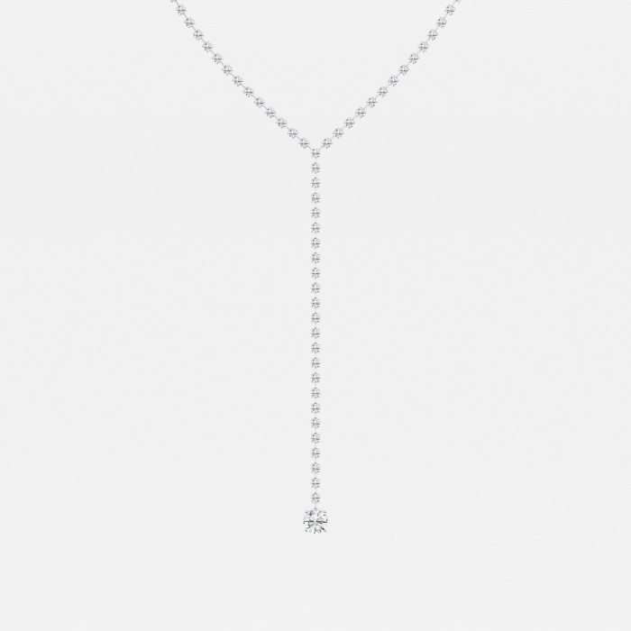 Design ID 1535 - 18 1/2 ctw Round Lab Grown Diamond Truly Custom Necklace