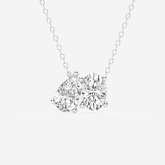 Material Good  Small Multi-Shape Diamond Necklace