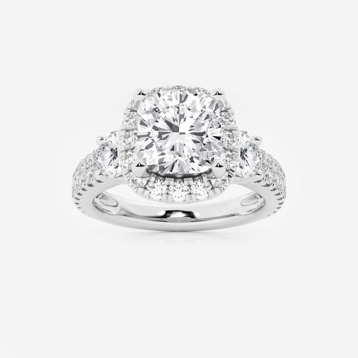 【HYERES LOR】23FW★ Essence Lab Diamond 14K(W) Halo Nc M HYERES LOR】23FW☆ Essence Lab Diamond 14K(W) Halo Nc S