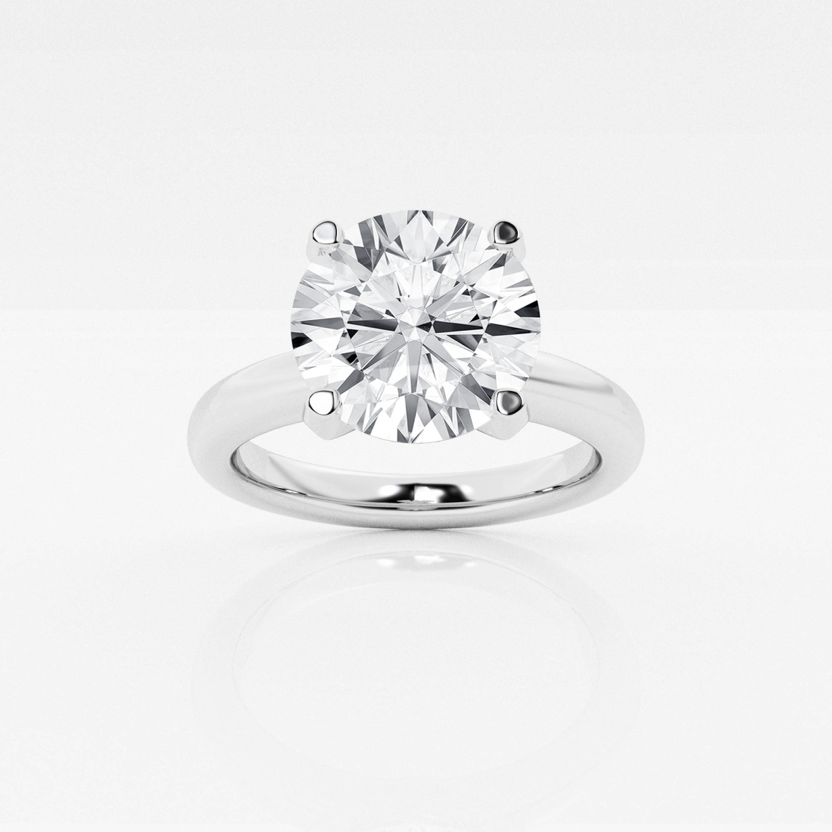Badgley Mischka Near-Colorless 3 ctw Round Lab Grown Diamond  Solitaire Engagement Ring