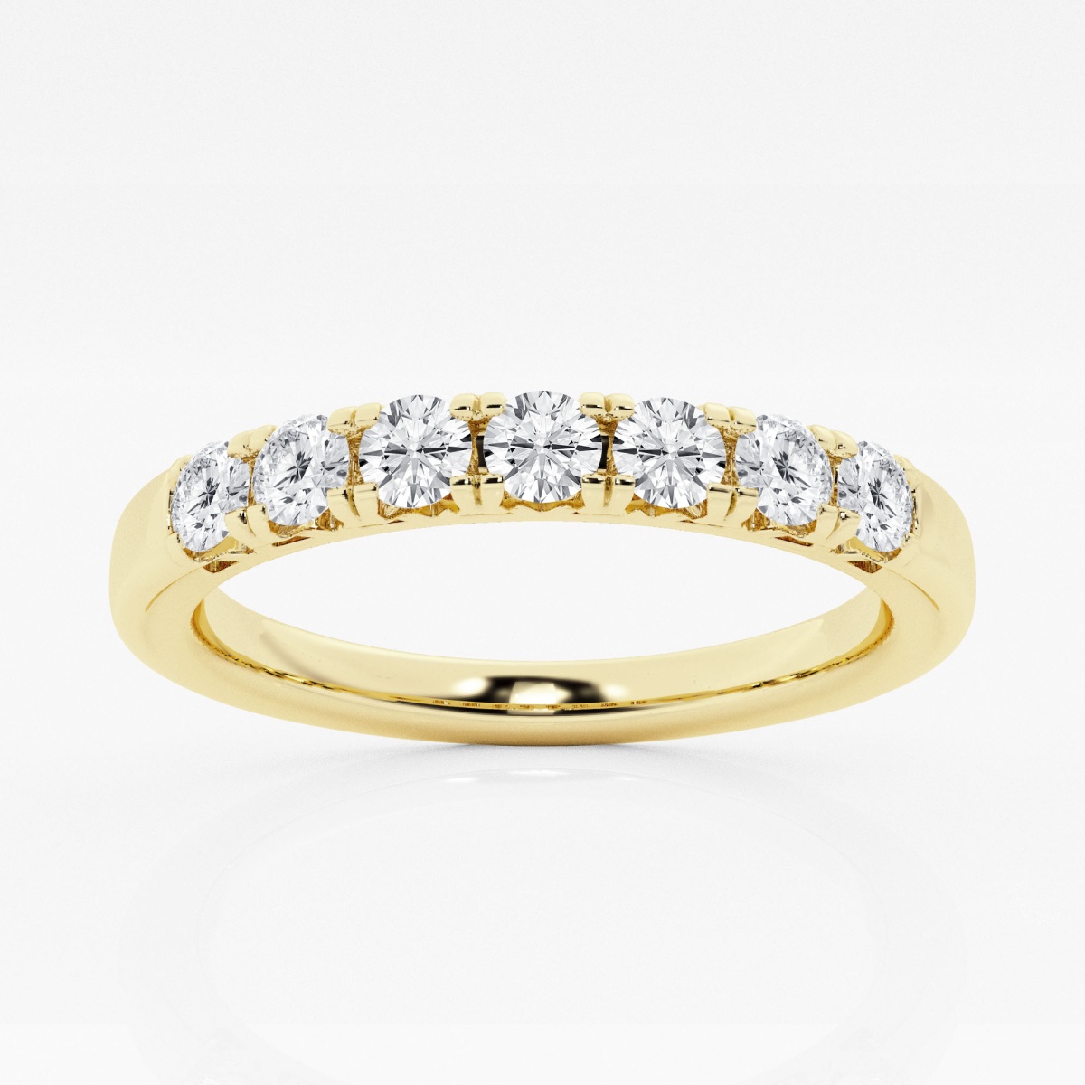 .50 ctw Round Lab Grown Diamond Prong-Set Multi-Stone Engagement Ring