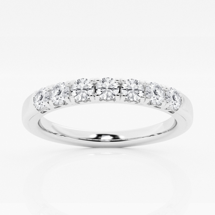 .50 ctw Round Lab Grown Diamond Prong-Set Multi-Stone Engagement Ring