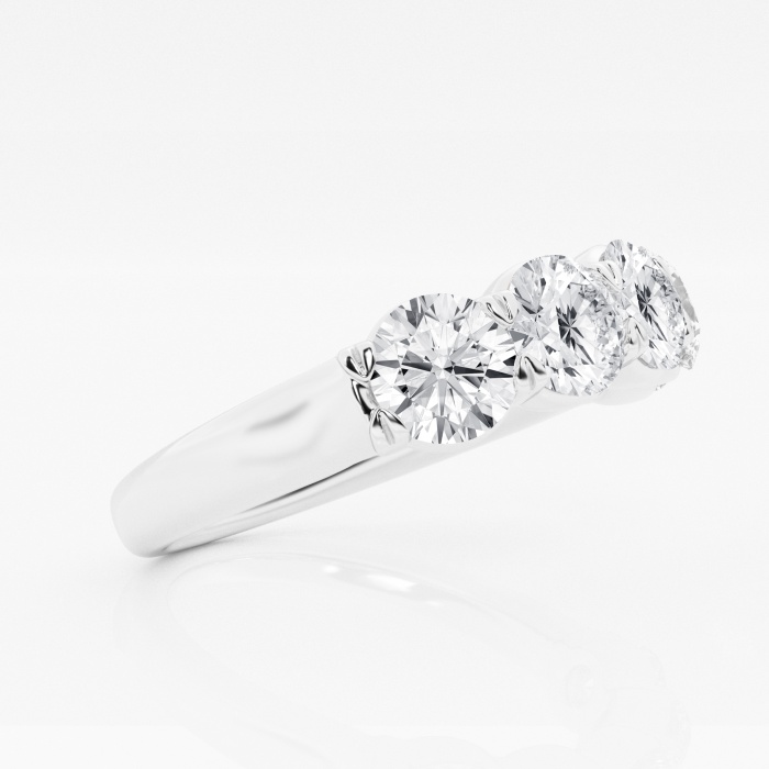 Additional Image 1 for  2 ctw Round Lab Grown Diamond Five-Stone Anniversary Band
