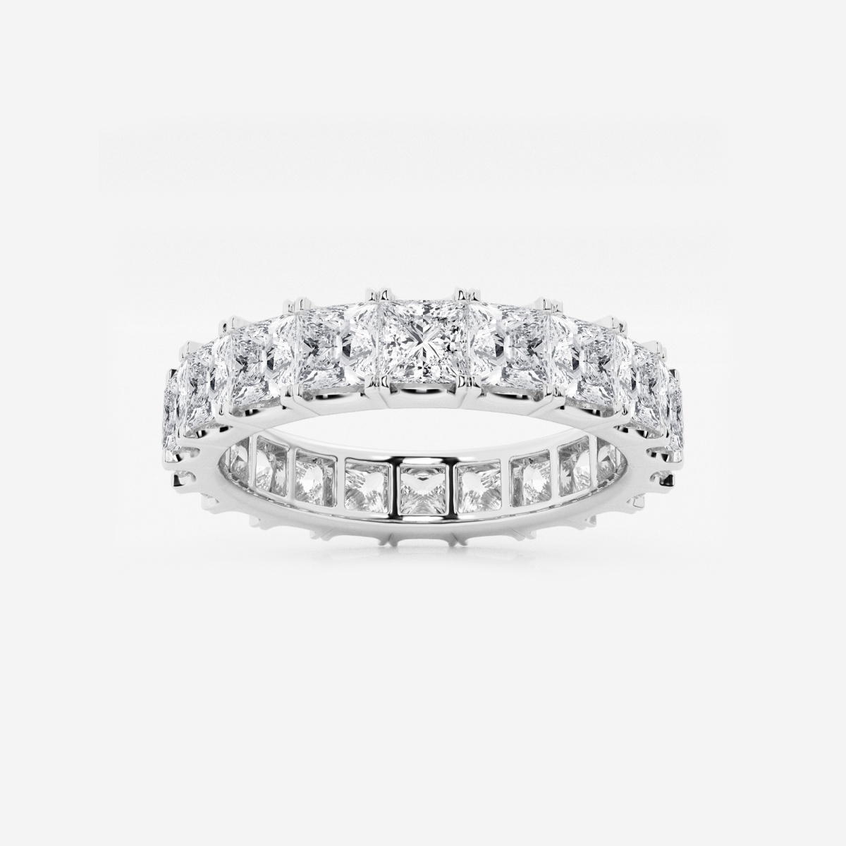 4 ctw Princess Lab Grown Diamond Eternity Band