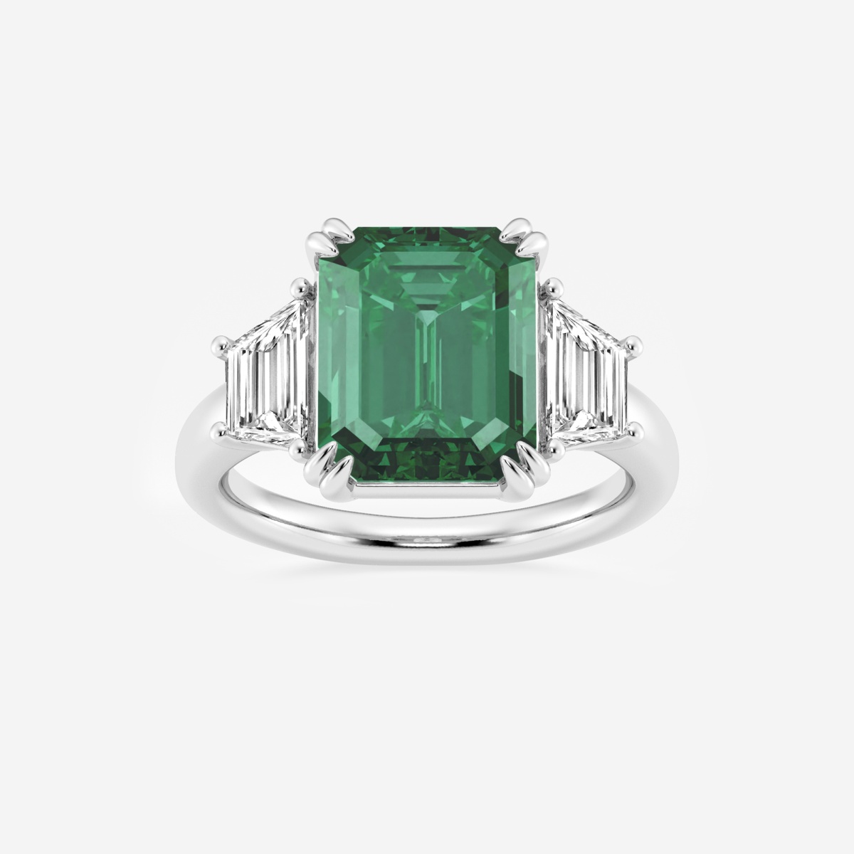 【THE M JEWELERS】THE AVERY EMERALD SPLIT STONEリング THE M JEWELERS】THE AVERY EMERALD SPLIT STONEリング