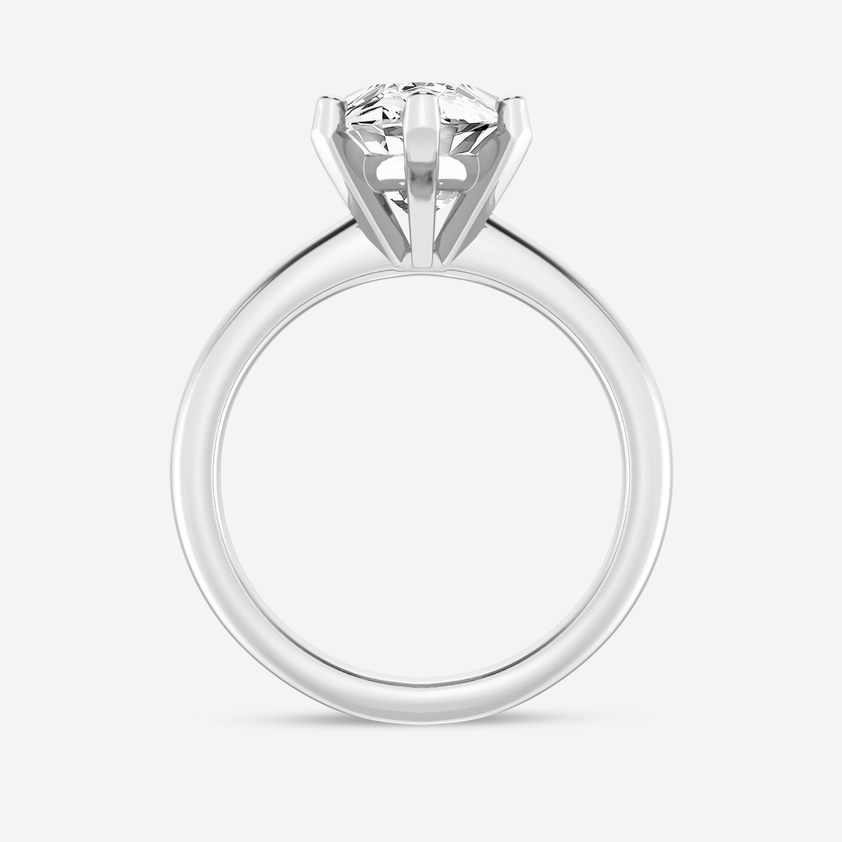 4 ctw Marquise Lab Grown Diamond Classic Solitaire Engagement Ring ...