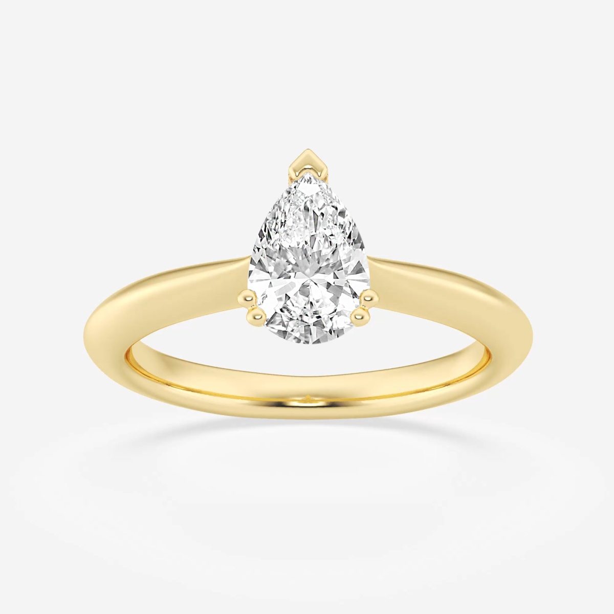 product video for 1 1/2 ctw Pear Lab Grown Diamond Double Prong Solitaire Engagement Ring