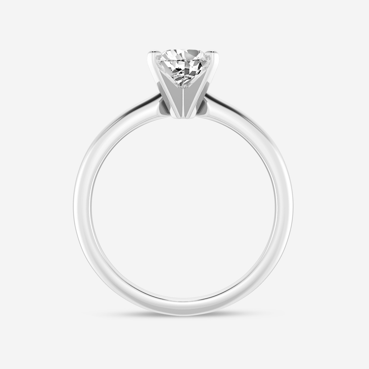 1 ctw Pear Lab Grown Diamond Classic Solitaire Engagement Ring