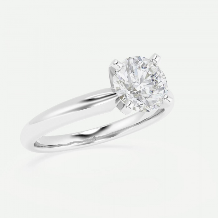 Additional Image 2 for  1 1/2 ctw Round Lab Grown Diamond Classic Solitaire Engagement Ring