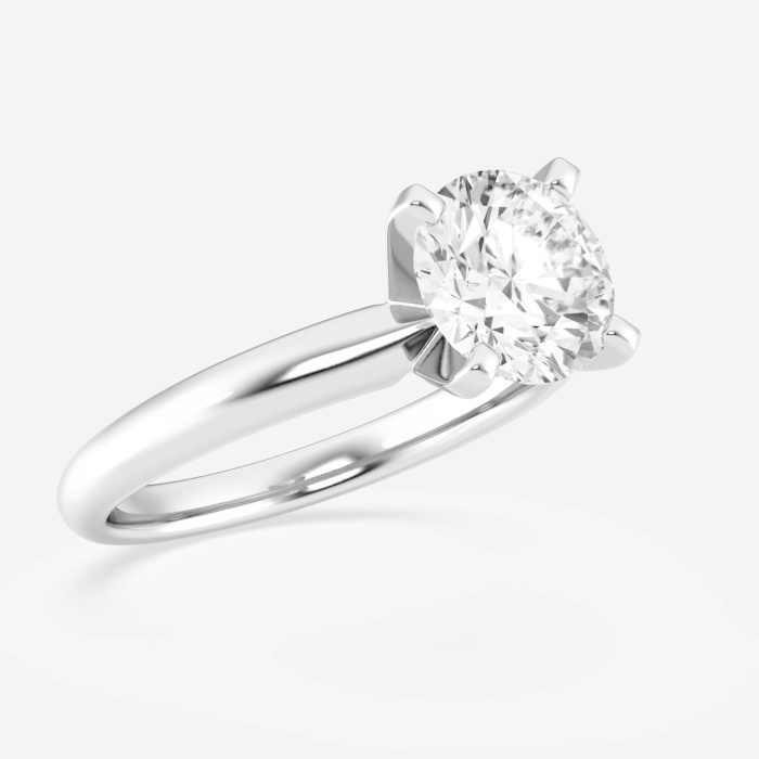 2 ctw Round Lab Grown Diamond Classic Solitaire Engagement Ring